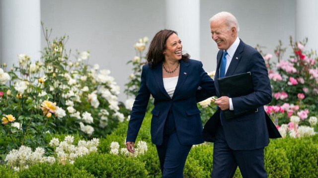 ABD Başkanı Joe Biden Kamala Harris'i aday gösterdi.
