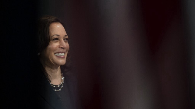 La vice-présidente des États-Unis, Kamala Harris.
