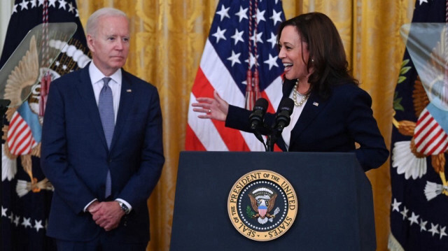 Le président des États-Unis, Joe Biden et la vice-présidente américaine, Kamala Harris.
