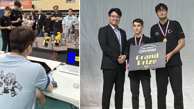 Bahçelievler 15 Temmuz Şehitleri Teknoloji, Fen ve Sosyal Bilimler Anadolu İmam Hatip Lisesi robot ve yapay zeka kulüpleri öğrencilerinden oluşan "AI & Robotics Team" takımı, 20-21 Temmuz'da Seul'de düzenlenen "2024 AI RoboSports World Cup" organizasyonuna Türkiye'yi temsilen katıldı.