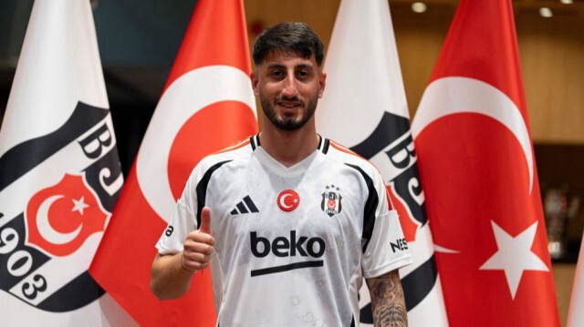 Le joueur turco-autrichien Can Keleş rejoint le club stambouliote de Beşiktaş, le 23 juillet 2024.