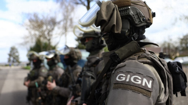 Membres de l'unité tactique d'élite de la gendarmerie, le GIGN, le 18 mars 2024.