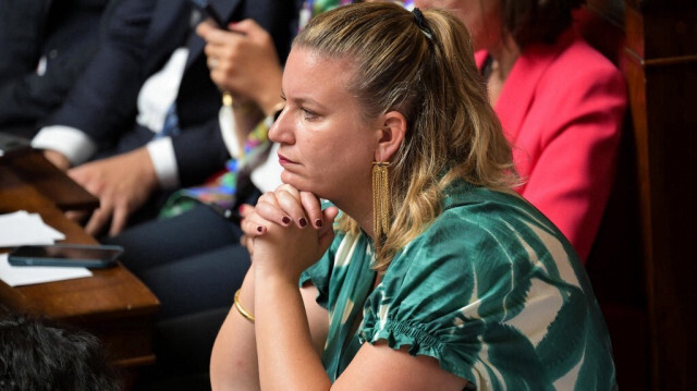 La présidente du groupe LFI à l'Assemblée nationale, Mathilde Panot.