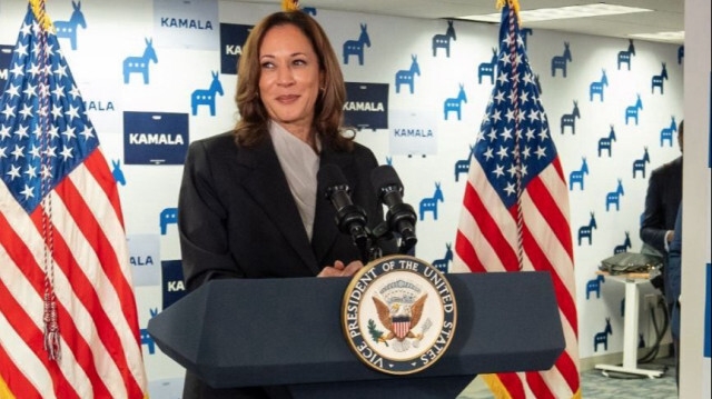 ABD Başkan Yardımcısı Kamala Harris