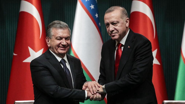 Şevket Mirziyoyev - Recep Tayyip Erdoğan