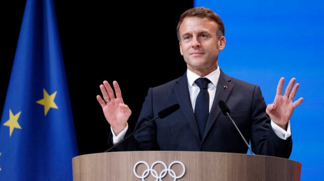 Le président de la République française, Emmanuel Macron.