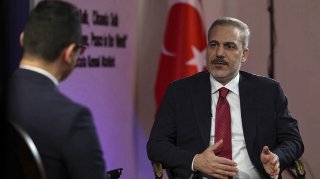 Le ministre turc des Affaires étrangères, Hakan Fidan lors d'une interview à Ankara, en Turkiye, le 24 juillet 2024.