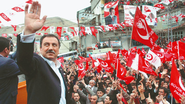 Muhsin Yazıcıoğlu'nun kazadan önceki son mitingi. 