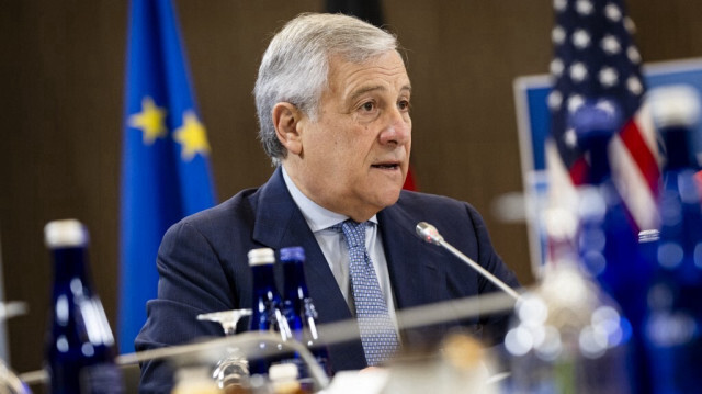 Le ministre des Affaires étrangères de la République italienne, Antonio Tajani.
