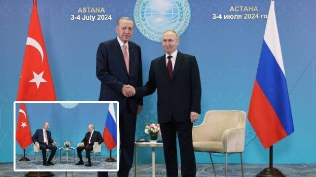 Cumhurbaşkanı Recep Tayyip Erdoğan - Rusya Devlet Başkanı Putin
