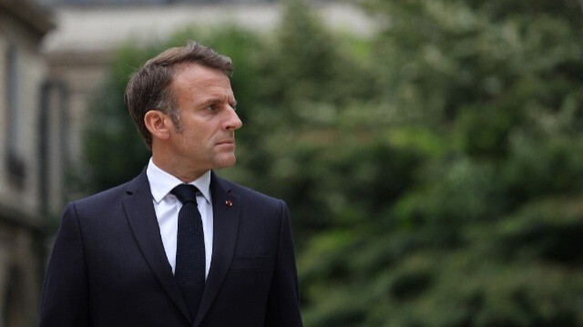Le président de la République française, Emmanuel Macron.