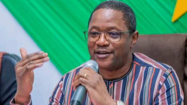 Le ministre des affaires étrangères burkinabè, Karamoko Jean Marie Traoré.