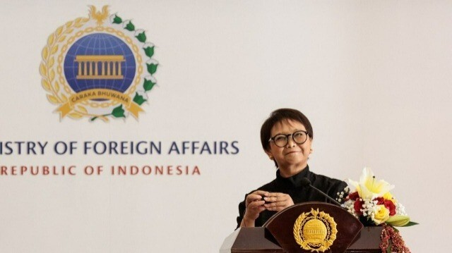 La ministre indonésienne des Affaires étrangères, Retno Marsudi.