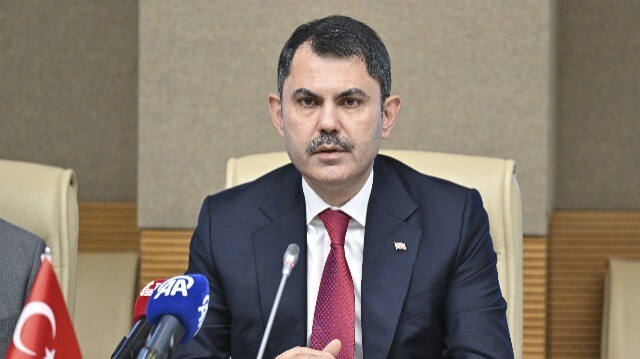 Çevre, Şehircilik ve İklim Değişikliği Bakanı Murat Kurum açıklama yaptı.