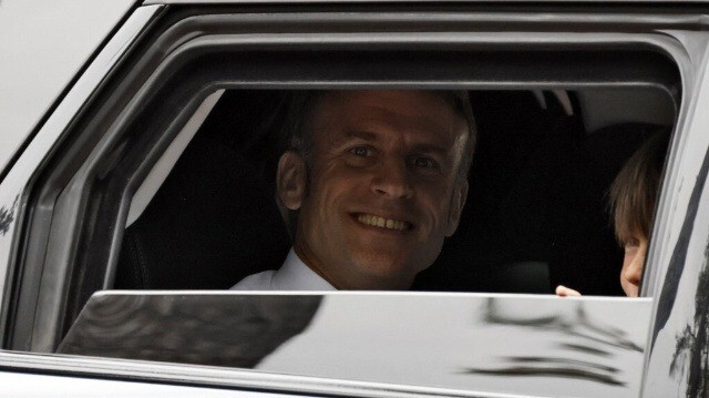 Le président de la France, Emmanuel Macron.