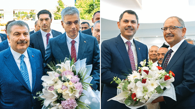 Sağlık Bakanlığı ile Çevre, Şehircilik ve İklim Değişikliği Bakanlığı’nda dün devir teslim törenleri yapıldı.