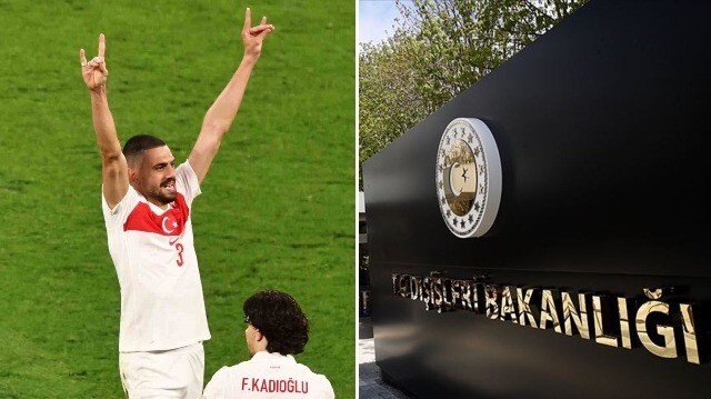 A Milli Takım'ın Avusturya karşısında iki golünü de kaydeden Merih Demiral, bozkurt işareti yapmıştı.