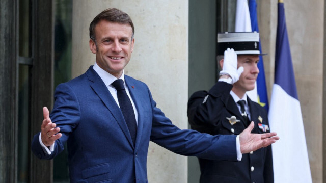 Le président de la République française, Emmanuel Macron.