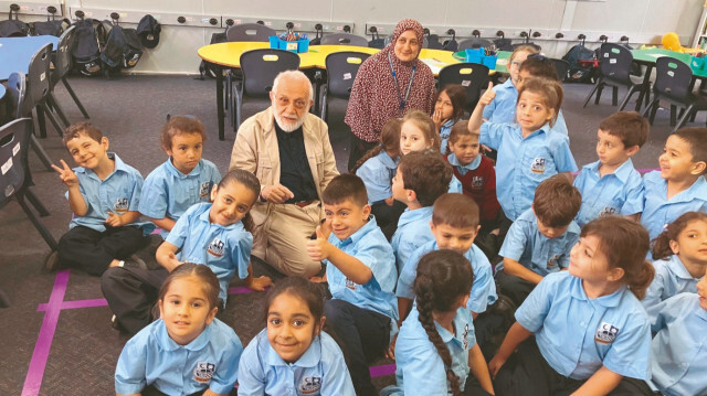 Melbörn’de Aynur Şimşirel Hoca hanım ve öğrencileri.