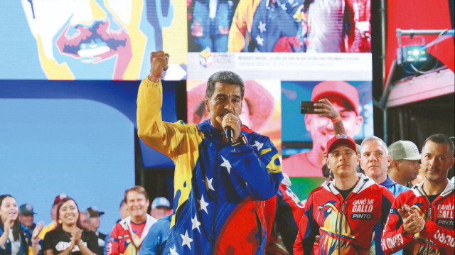 Venezuela'da başkanlık seçimlerinin galibi mevcut Devlet Başkanı Nicolas Maduro oldu.