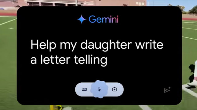 Extrait du clip polémique de Google faisant la publicité de Gemini.