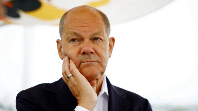 Le chancelier fédéral d'Allemagne, Olaf Scholz.
