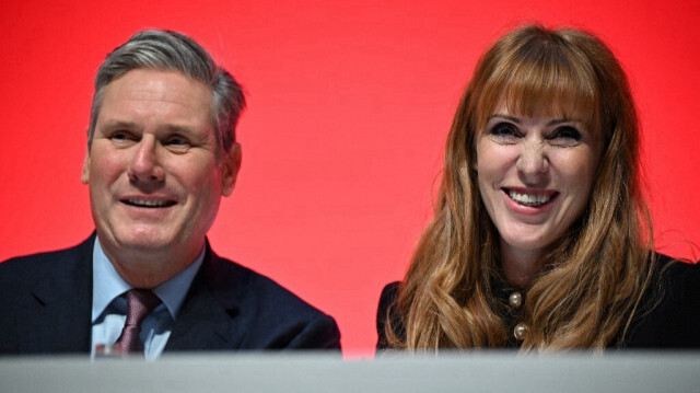 Le Premier ministre du Royaume-Uni, Keir Starmer et la vice-Première ministre chargée du logement, Angela Rayner.