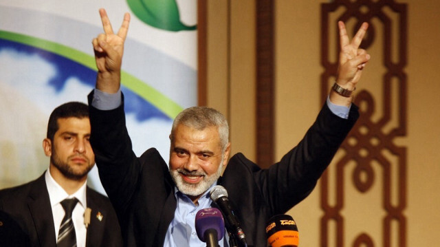 Le chef du bureau politique du mouvement de résistance palestinien Hamas, Ismaïl Haniyeh.
