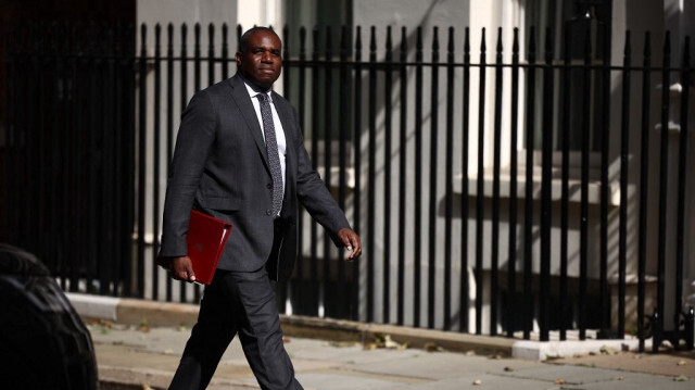 Le secrétaire aux Affaires étrangères britannique, David Lammy, à Londres le 30 juillet 2024. 