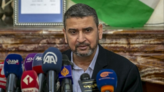 Le porte parole principal du mouvement de résistance palestinien Hamas, Sami Abu Zuhri.