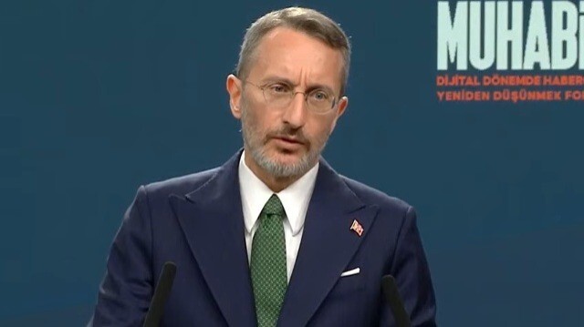 Le directeur de la communication de la présidence turque Fahrettin Altun, à Ankara, le 26 juin 2024.