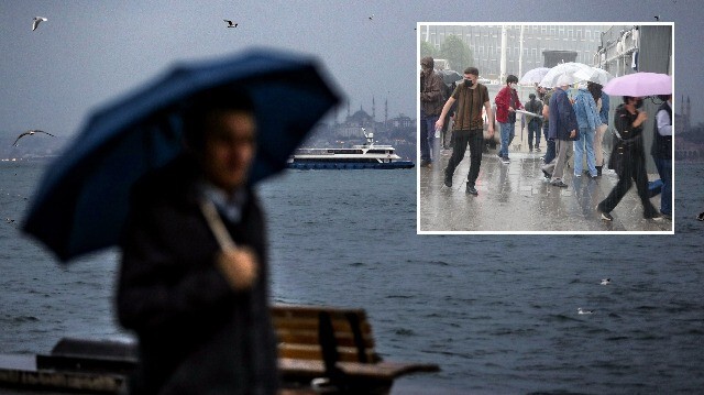 İstanbul'un bazı ilçelerine kuvvetli yağış uyarısı yapıldı. 