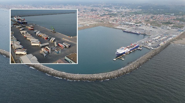 Sakarya Karasu Limanı'ndan Romanya'ya Ro-Ro seferleri başladı.