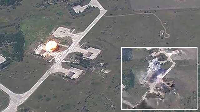 Rus Silahlı Kuvvetleri Ukrayn'ya ait hava üssüne saldırdı