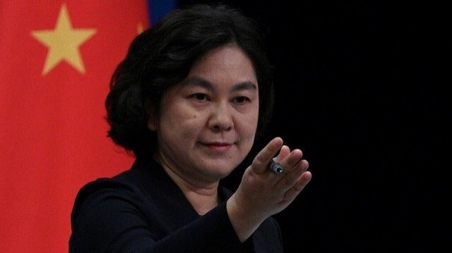 La porte-parole du ministère chinois des Affaires étrangères, Hua Chunying.