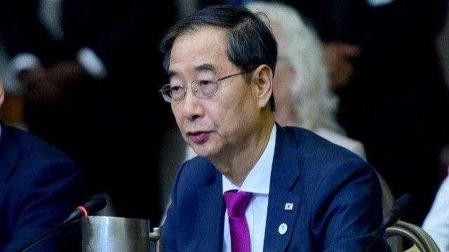 Le Premier ministre sud-coréen Han Duck-soo.