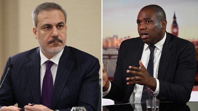 Dışişleri Bakanı Hakan Fidan-Birleşik Krallık Dışişleri Bakanı David Lammy