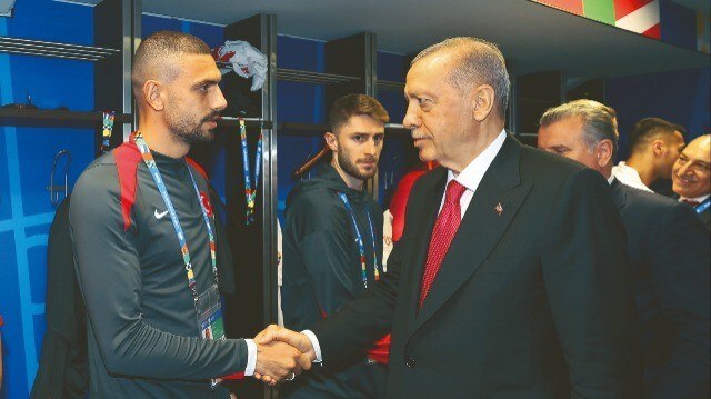 Merih Demiral, Cumhurbaşkanı Recep Tayyip Erdoğan.