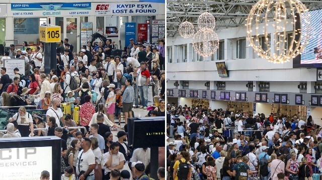 Antalya Havalimanı'nda 6 Temmuz'da, bin 179 uçak trafiği ve 206 bin 21 yolcu ile yılın rekoru kırıldı.