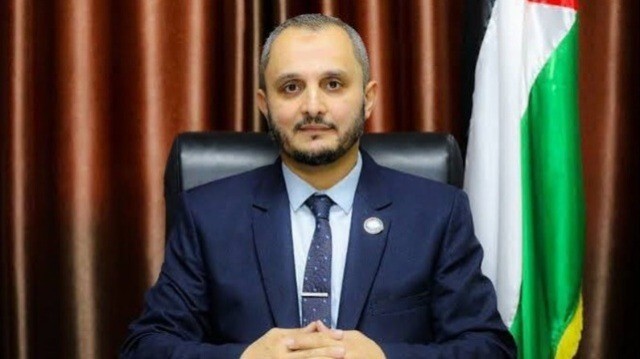 Le vice-ministre palestinien du Travail, Ihab Al-Ghussein.