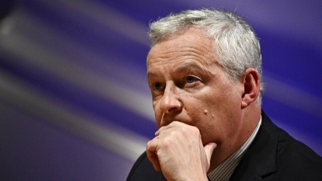 Le ministre de l’Économie, des Finances et de la Souveraineté industrielle et numérique de France, Bruno Le Maire. 
