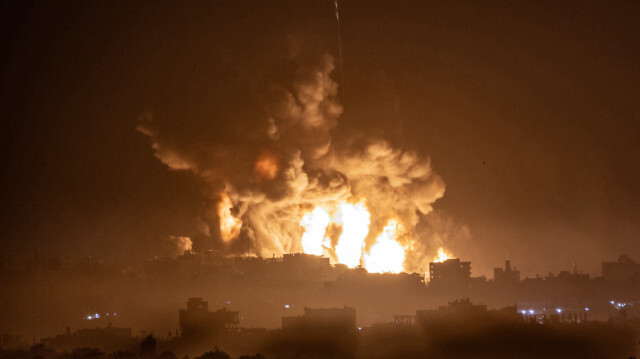 Terör devleti İsrail'in saldırdığı Gazze (Foto: Arşiv)