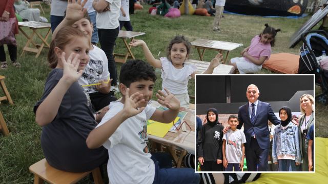 Festival boyunca yüzlerce etkinlikte on binlerce çocuk ağırlandı.