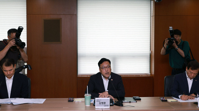 Le président de la Commission des services financiers de Corée (FSC), Kim Byoung Hwan. 