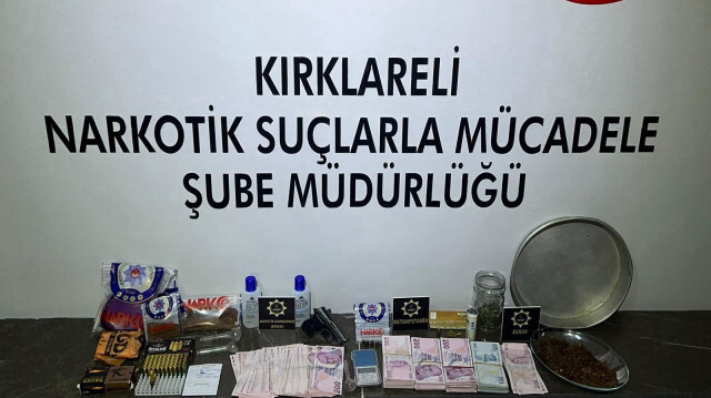 Kırklareli'nde uyuşturucu operasyonunda 3 şüpheli tutuklandı!