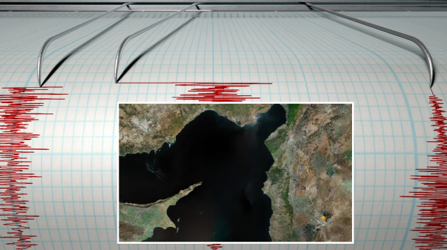 Suriye'nin Hama kentinde 5,2 büyüklüğünde deprem oldu.