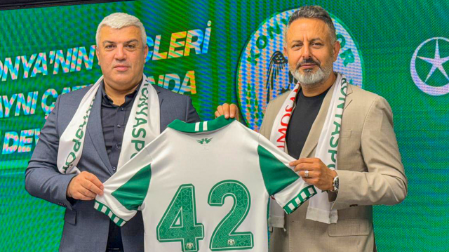 TÜMOSAN Genel Müdürü Halim Tosun ile Konyaspor Başkanı Ömer Korkmaz