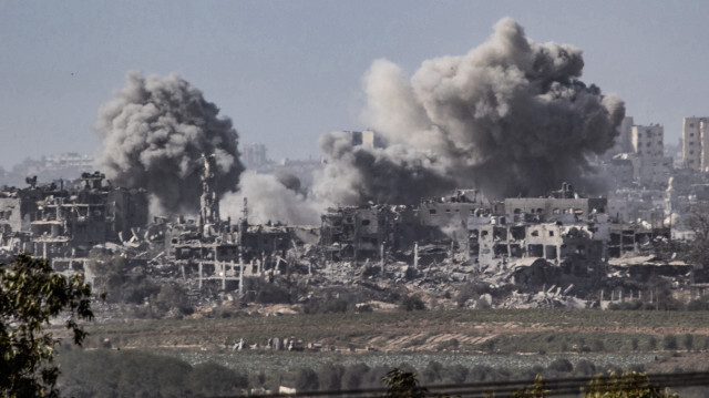 Terör devleti İsrail'in saldırılarında yıkıma uğrayan Gazze (Foto: Arşiv)