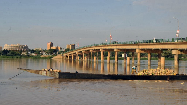 Une vue du fleuve Niger à Niamey, le 13 septembre 2012.