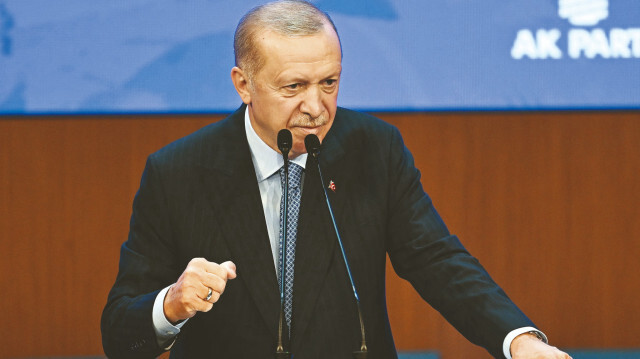 Cumhurbaşkanı Recep Tayyip Erdoğan.